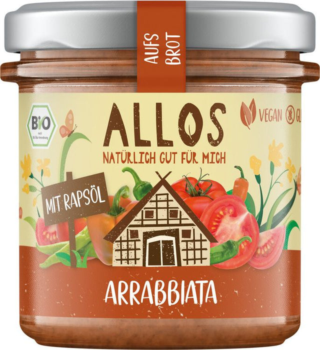 Allos - aufs Brot Arrabbiata bio 140g