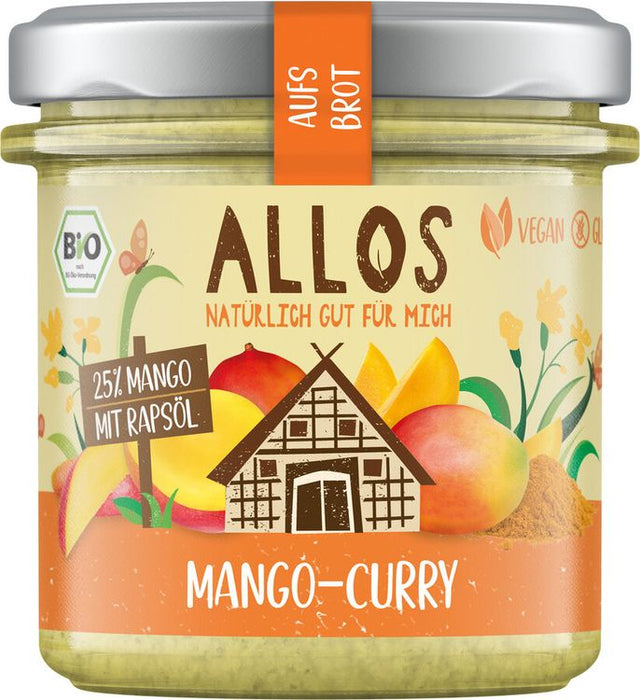 Allos - aufs Brot Mango Curry bio 140g