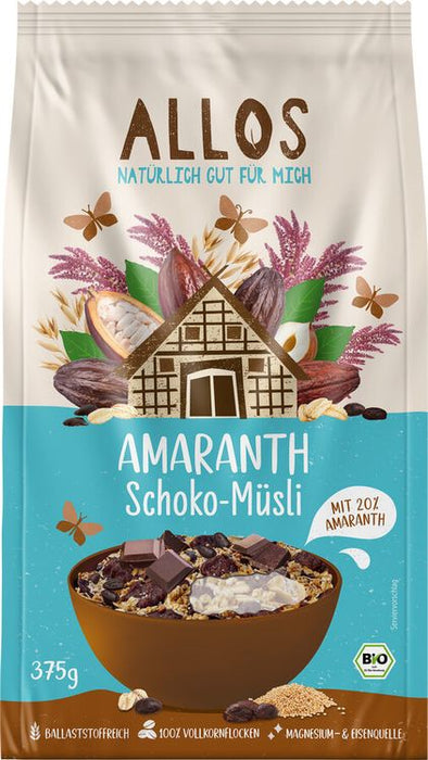Allos - Amaranth Müsli Schoko bio 375g