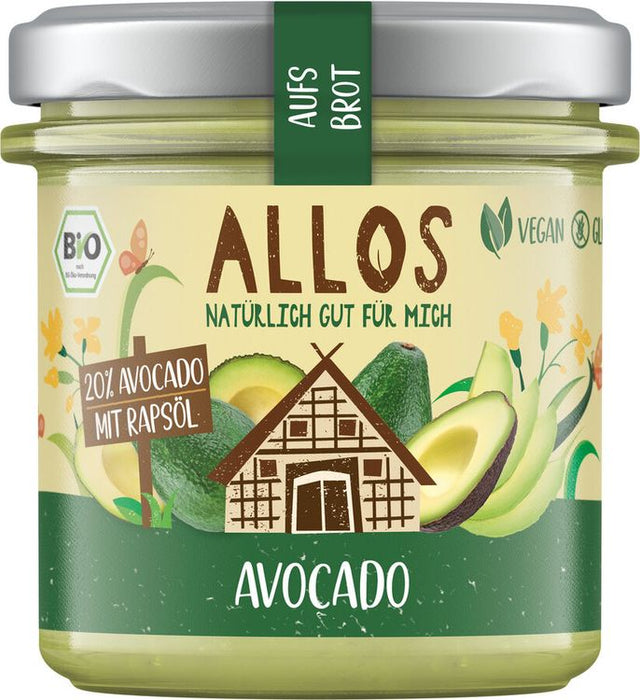 Allos - aufs Brot veganer Brotaufstrich Avocado bio 140g