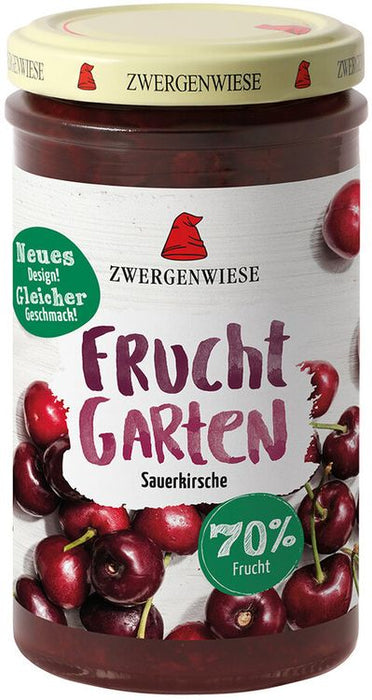 Zwergenwiese - Frucht Garten Sauerkirsche, bio 225g