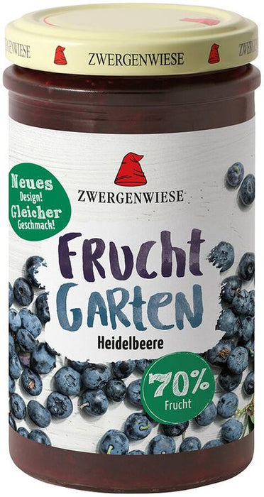 Zwergenwiese - FruchtGarten Heidelbeere, bio, 225g