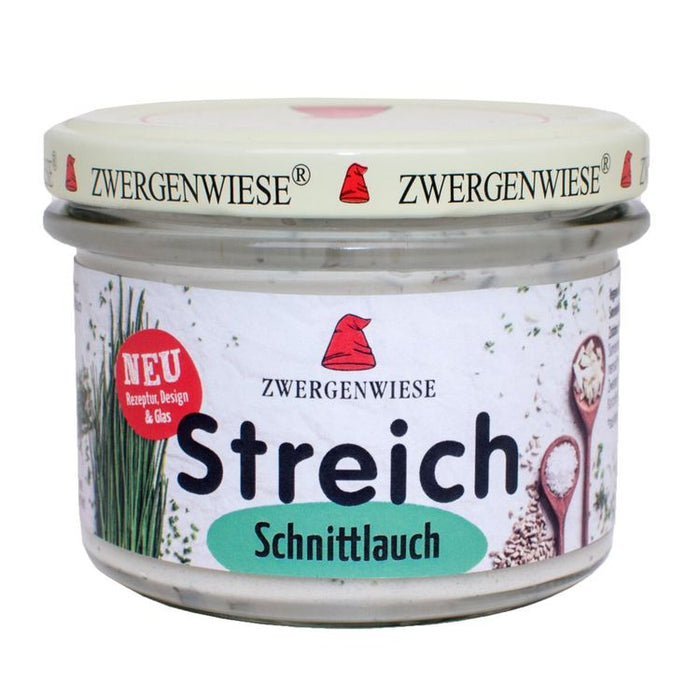 Zwergenwiese - Schnittlauch Streich Bio Vegan 180g