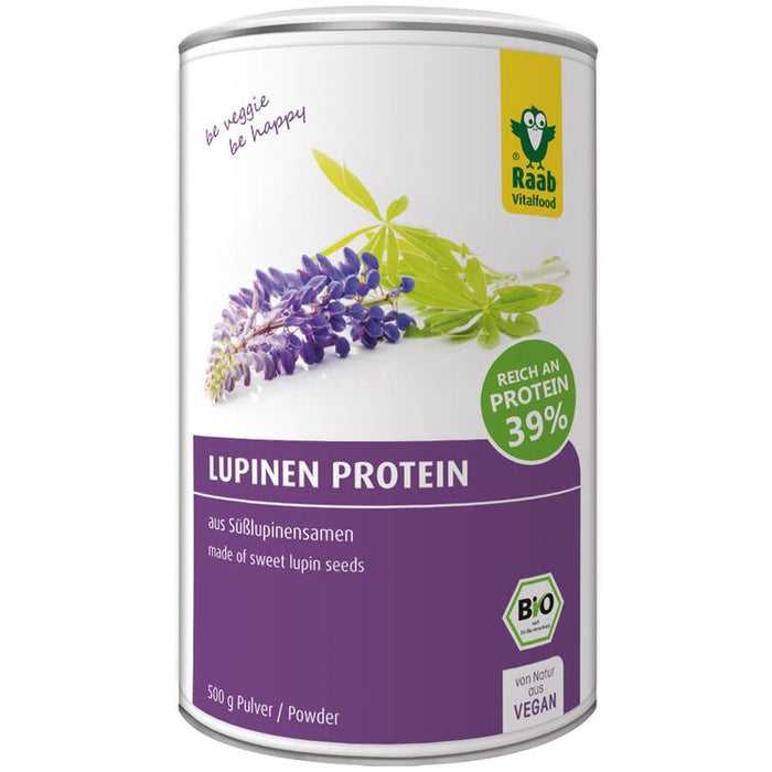 Raab Vitalfood - Bio Lupinen Protein Pulver, 500g