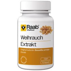 Raab Vitalfood - Weihrauch Kapseln 75Stk