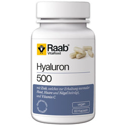 Raab Vitalfood - Hyaluron 500 60 Kps.