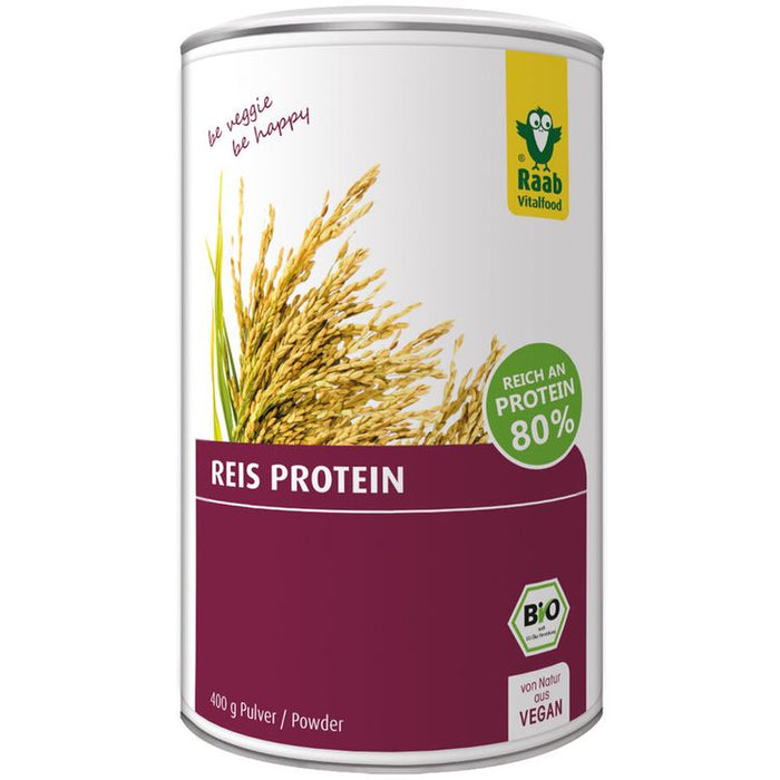 Raab - Bio Reis Protein Pulver, 400g