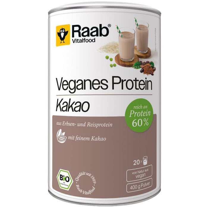 Raab - Veganes Protein Kakao bio, 400g