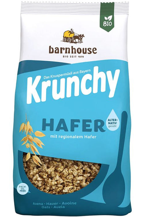 barnhouse - Krunchy Hafer alternativ gesüßt Müsli bio, 750g