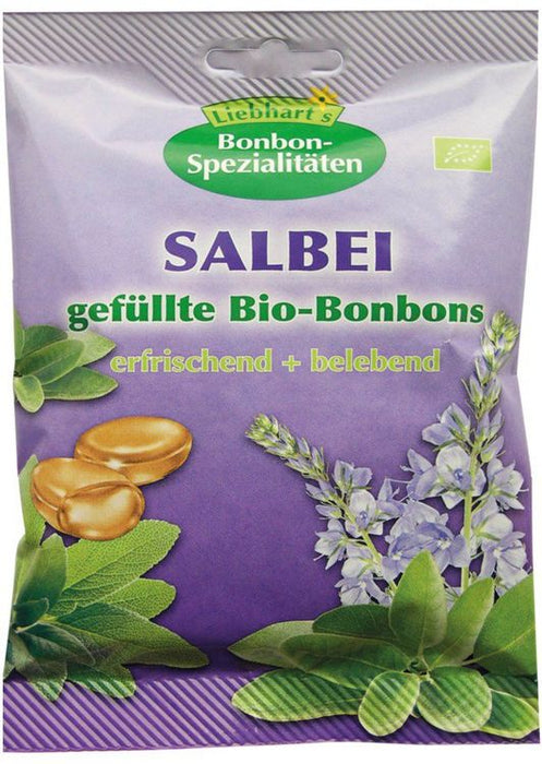 Liebhart´s Gesundkost - Salbei gefüllte Bio-Bonbons 100g