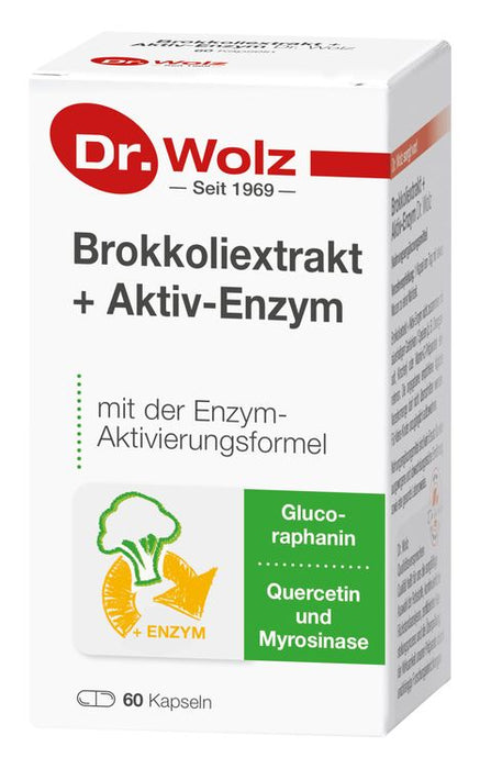 Dr. Wolz - Brokkoliextrakt + Aktiv - Enzym 60 Stk.