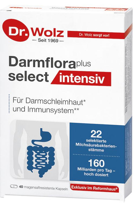 Dr. Wolz Darmflora Plus Select intensiv, 40 Kps