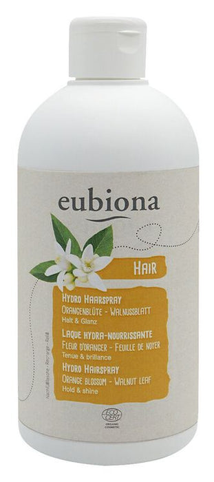 Eubiona - Hydro Haarspray Orangenblüte-Walnuss, Nachfüllflasche500ml