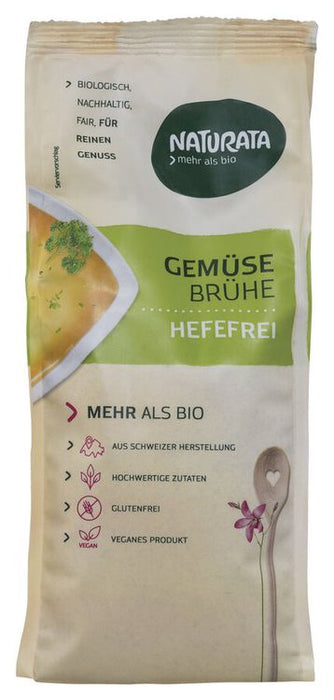 NATURATA - Gemüsebrühe hefefrei, Nachfüllbeutel bio, 500g