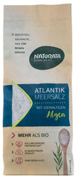NATURATA Atlantik Meersalz, mit jodhaltigen Bio Algen 500g