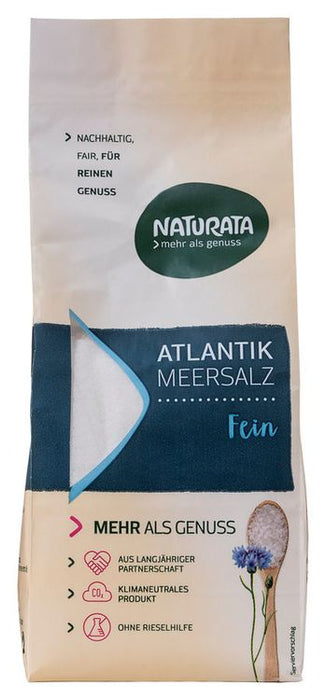 NATURATA - Atlantik Meersalz fein 500g