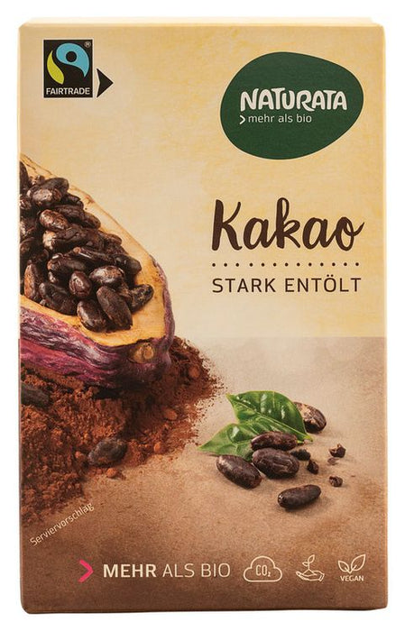NATURATA - Kakao stark entölt bio 125g
