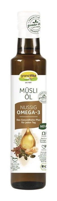 GranoVita - Müsli Öl "Nussig", bio, 250 ml