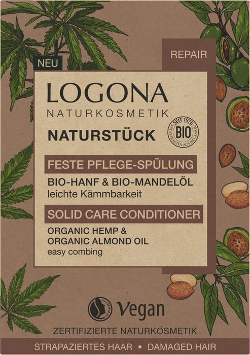 Logona - Feste Spülung Hanf & Mandelöl, 60g