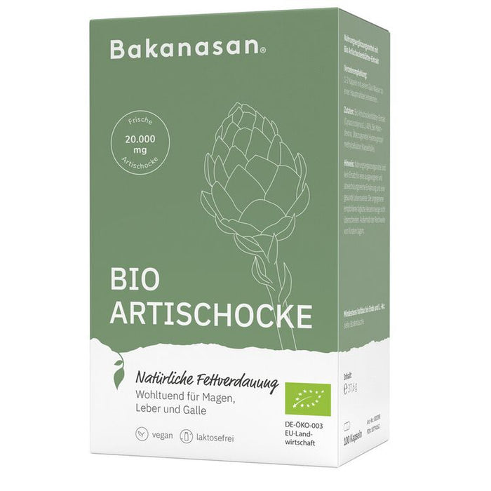Bakanasan - Bio Artischocke Kapseln, 100St