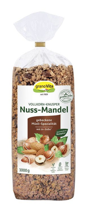 GranoVita - Vollkorn-Knusper Nuss-Mandel, 1000g