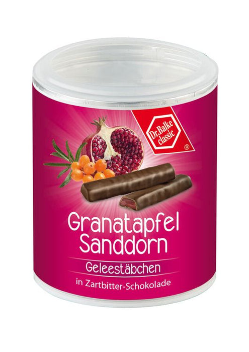 Dr. Balke - Granatapfel-Sanddorn-Geleestäbchen, 175g