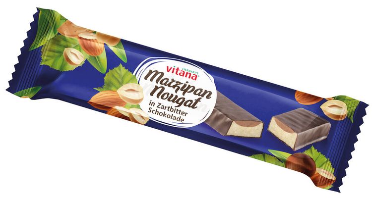 Vitana - Bio-Marzipan-Nougat in Zartbitter Schokolade, bio 40g