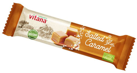 Vitana - Salted Caramel Riegel mit Mandelnougat Füllung, bio 40g