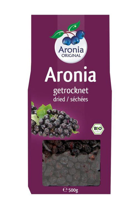 Aronia ORIGINAL - Aroniabeeren getrocknet Bio FHM, 500g