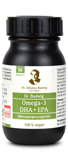 Dr. Budwig Omega-3 Kapseln DHA+ EPA 36 Kapseln