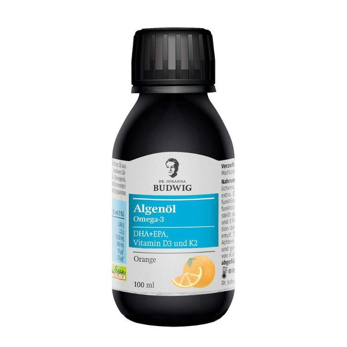 Dr. Johanna Budwig - Omega-3 Algenöl Orange 100ml