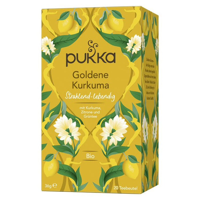 Pukka - Bio-Kräutertee Goldene Kurkuma, 20x1,5g