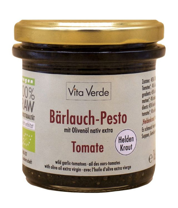 Vita Verde - Heldenkraut Bärlauch-Tomate-Pesto bio 165ml