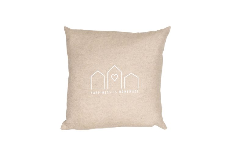 Herbalind - Flanell Zirbenkissen 30x30cm, natur