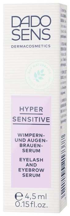 DADO SENS - HYPERSENSITIVE WIMPERN- UND AUGENBRAUENSERUM, 4,5ml