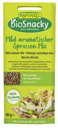 Rapunzel - Mild-aromatischer Sprossen-Mix bioSnacky, 40g