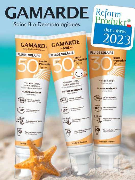 Gamarde - Fluid Solaire Baby Sonnencreme SPF 50, 100ml