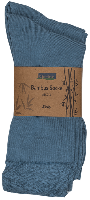 Reformhaus - Bambus Socke, Gr. 43/46 Taubenblau