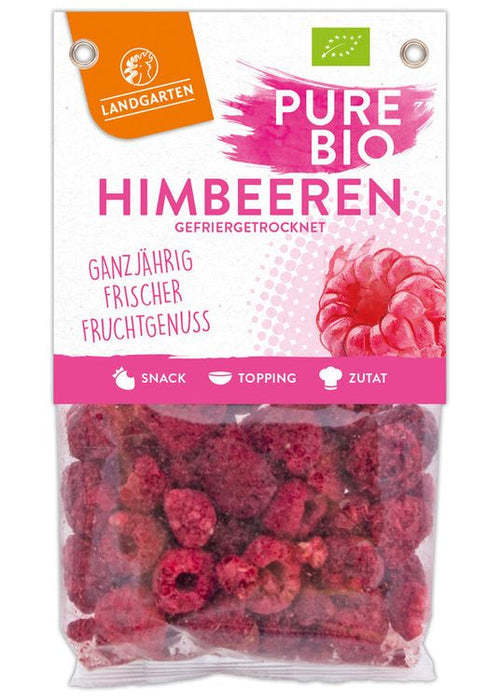 Landgarten - Bio Himbeeren gefriergetrocknet, 20g