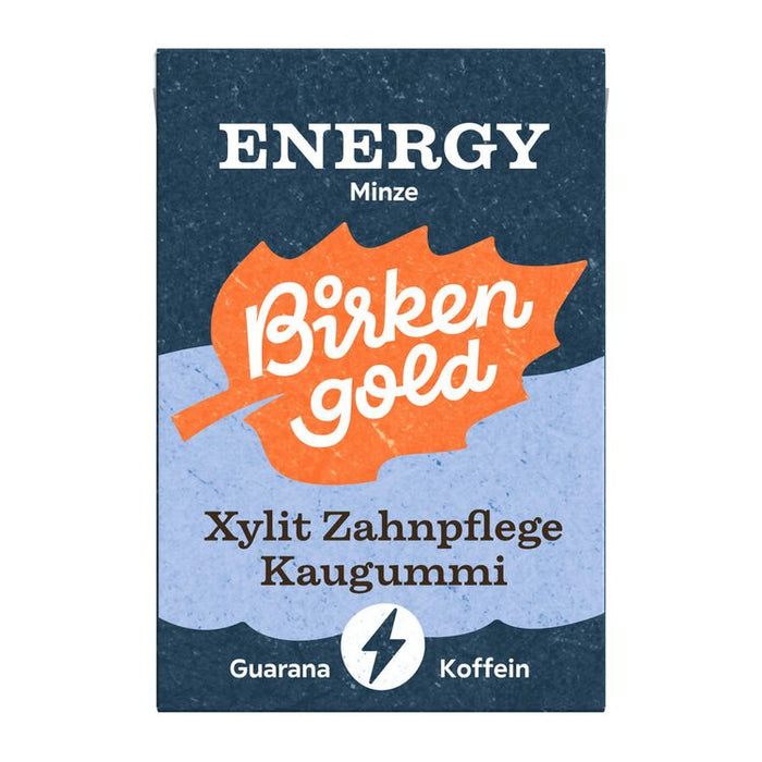 Birkengold - Energy Zahnpflege Kaugummi Minze, 28g