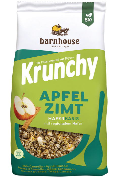 Barnhouse - Krunchy Apfel-Zimt 375g