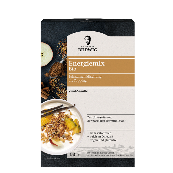 Dr. Johanna Budwig - Linufit Energiemix Zimt-Vanille bio 350g