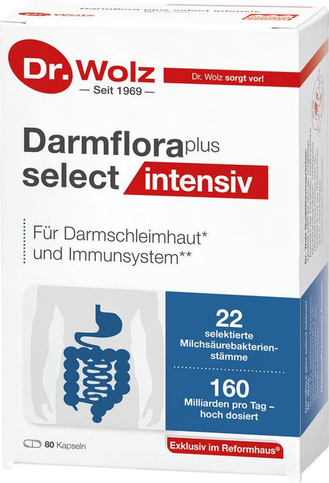 Dr. Wolz, Darmflora Plus Select intensiv, 80 Kp