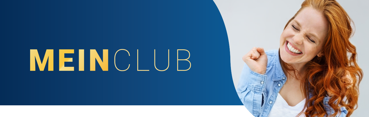 Kundin freut sich Mitglied im Reformhaus oll Kunden Club zu sein.