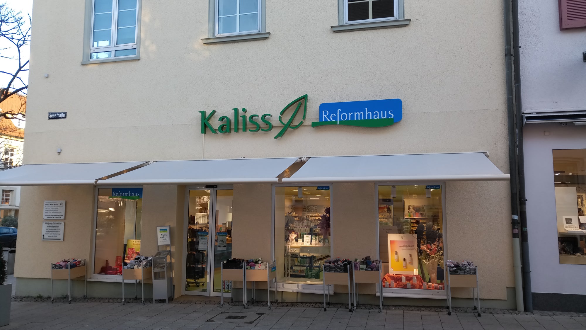 Außenansicht der Filiale in Ludwigsburg