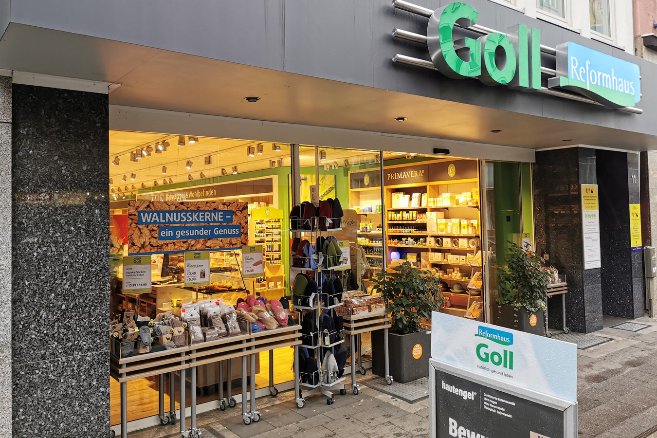 Außenansicht der Filiale Düsseldorf Zentrum