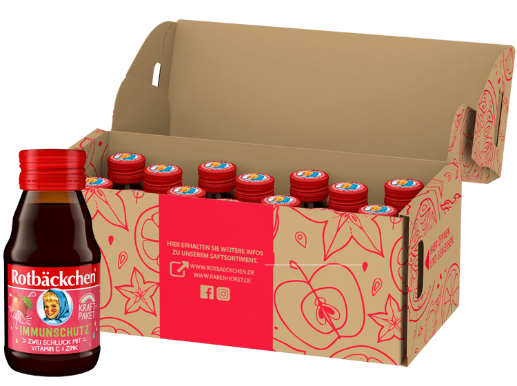 Rotbäckchen - Kraftpaket Immunschutz Shot 14 x 60 ml