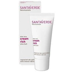 Santaverde - aloe vera cream rich ohne Duft 30ml
