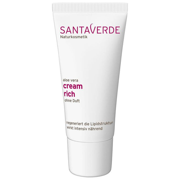 Santaverde - aloe vera cream rich ohne Duft 30ml