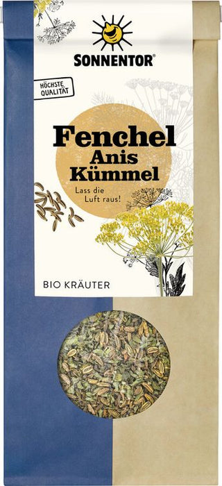 Sonnentor - Fenchel-Anis-Kümmel Tee lose, 150g